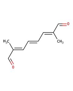 Astatech (2E,4E,6E)-2,7-DIMETHYLOCTA-2,4,6-TRIENEDIAL; 1G; Purity 98%; MDL-MFCD11113099